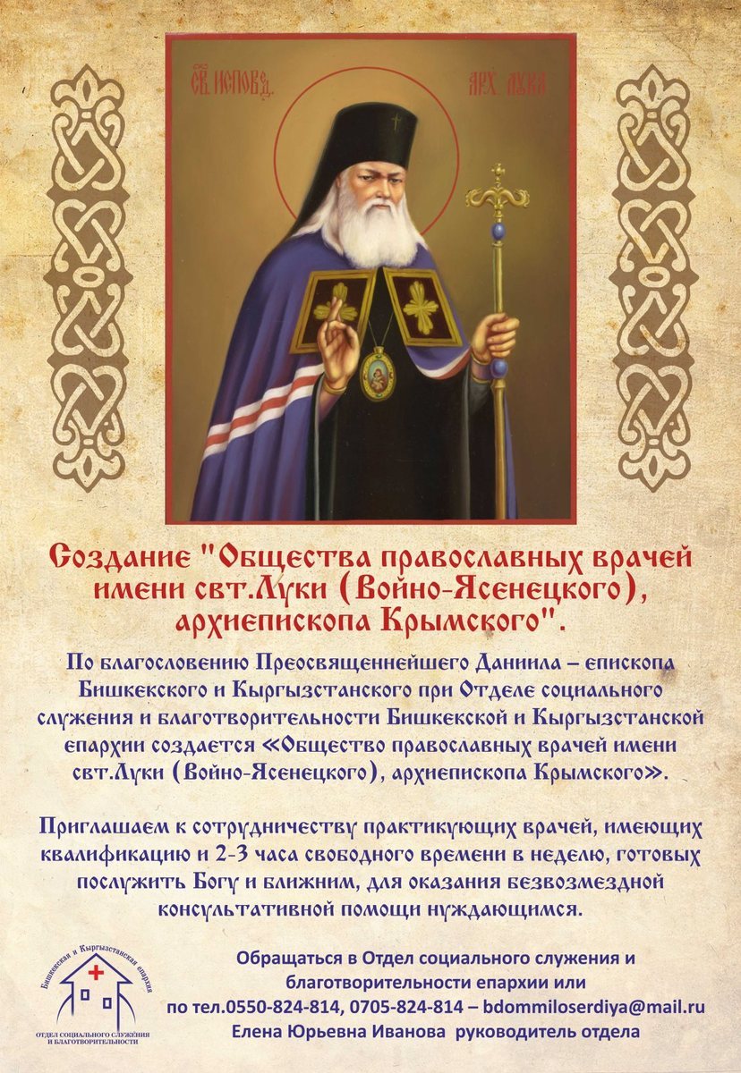 Поздравления С Днем Святого Луки Крымского